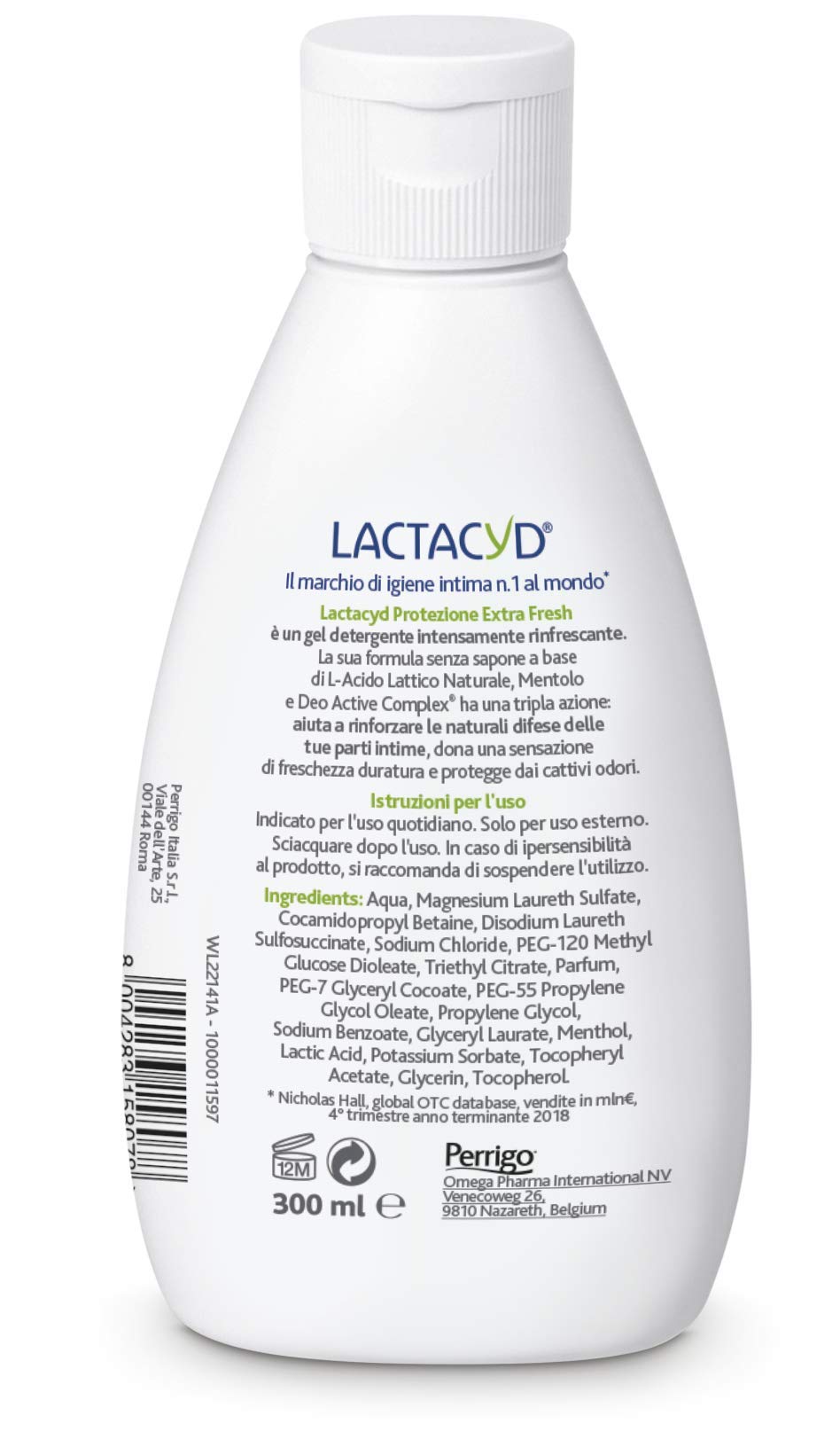 lactacyd-protezione-extrafresh-detergente-intimo-12-pezzi-da-300-ml image 3