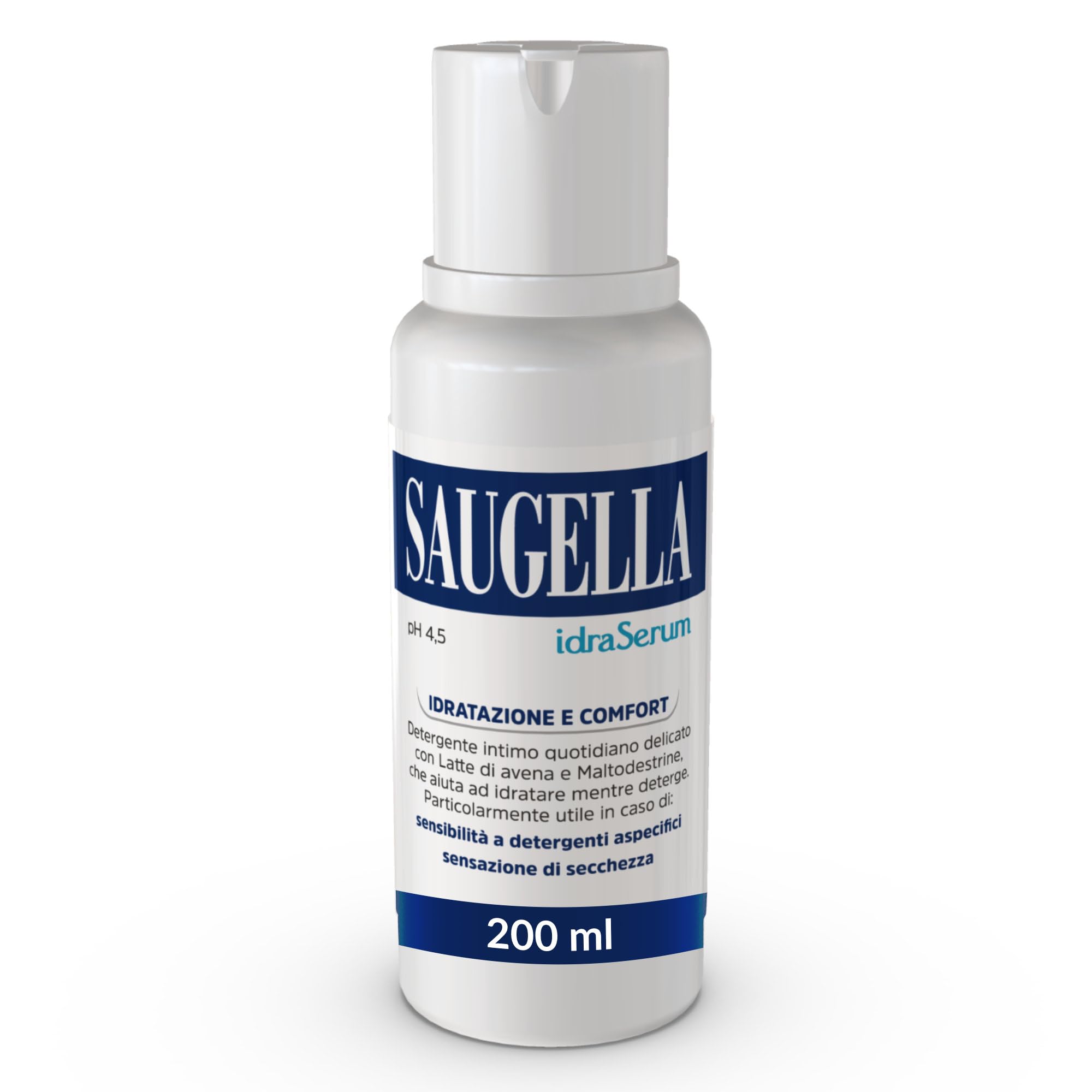 saugella-idraserum-detergente-intimo-ph-4-5-secchezza-200-ml image 1
