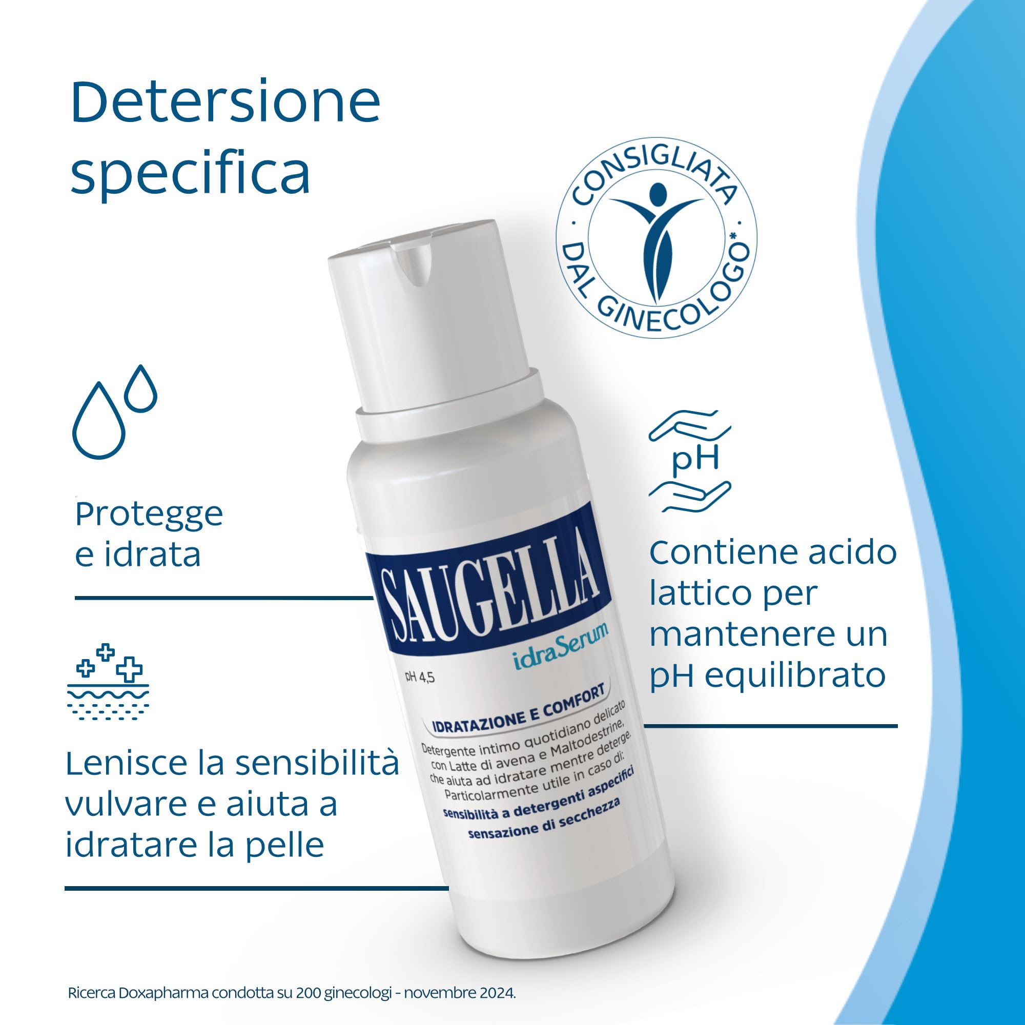 saugella-idraserum-detergente-intimo-ph-4-5-secchezza-200-ml image 4