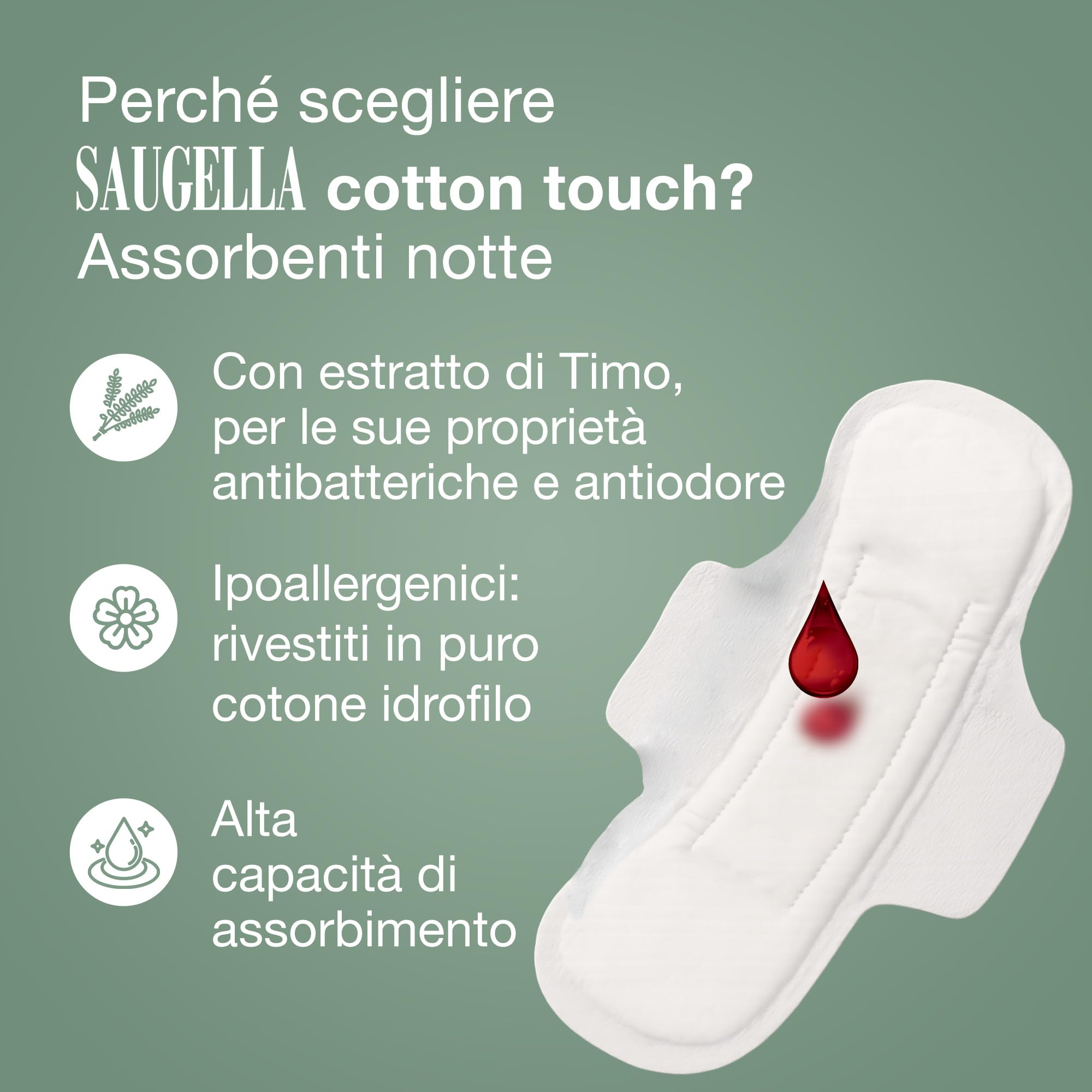saugella-cotton-touch-assorbenti-notte-con-ali-36-pezzi image 2