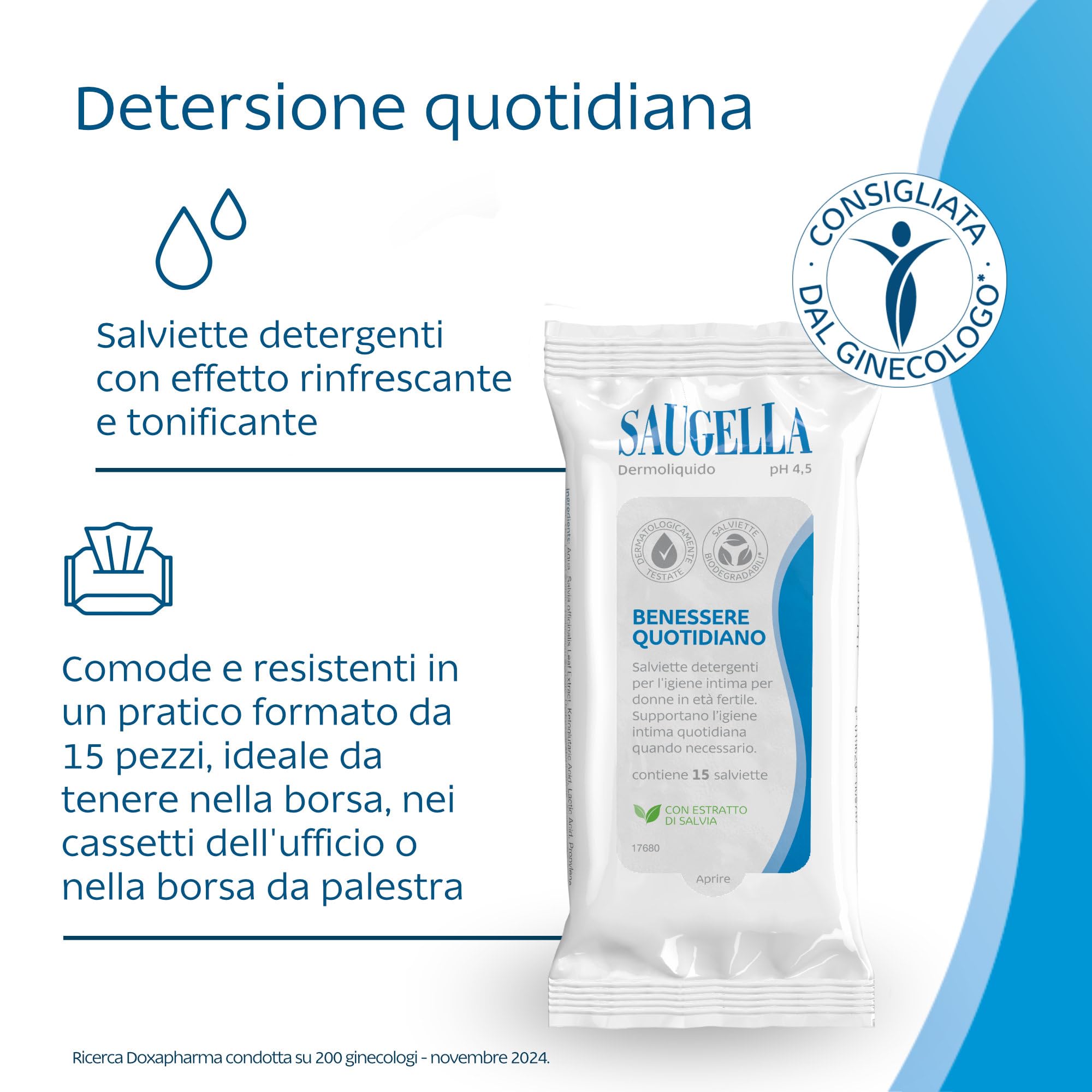 saugella-dermoliquido-balance-salviette-intime-ph-4-5-15-pezzi image 5
