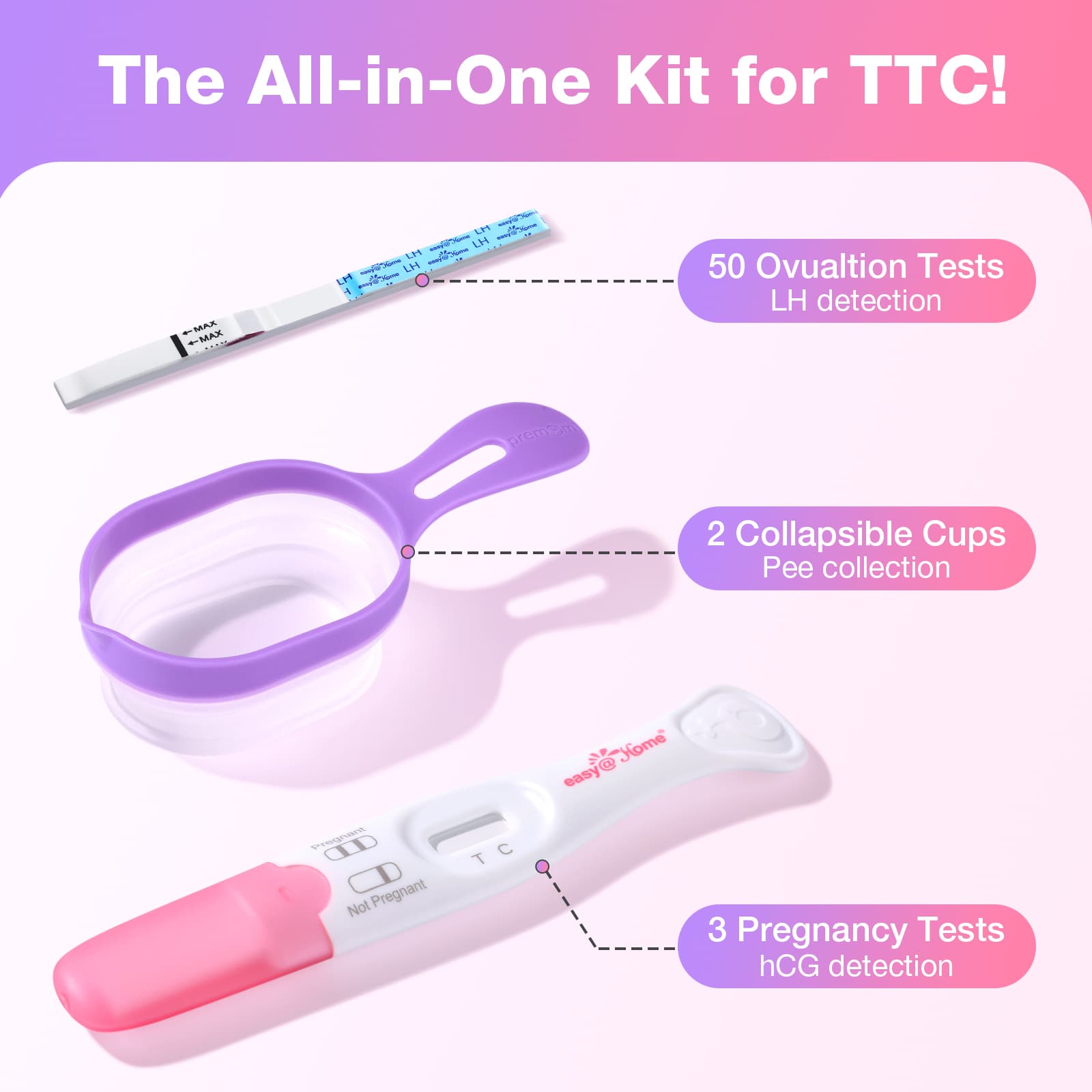 premom-easy-home-kit-test-ovulazione-e-gravidanza-bicchierini-pieghevoli image 8