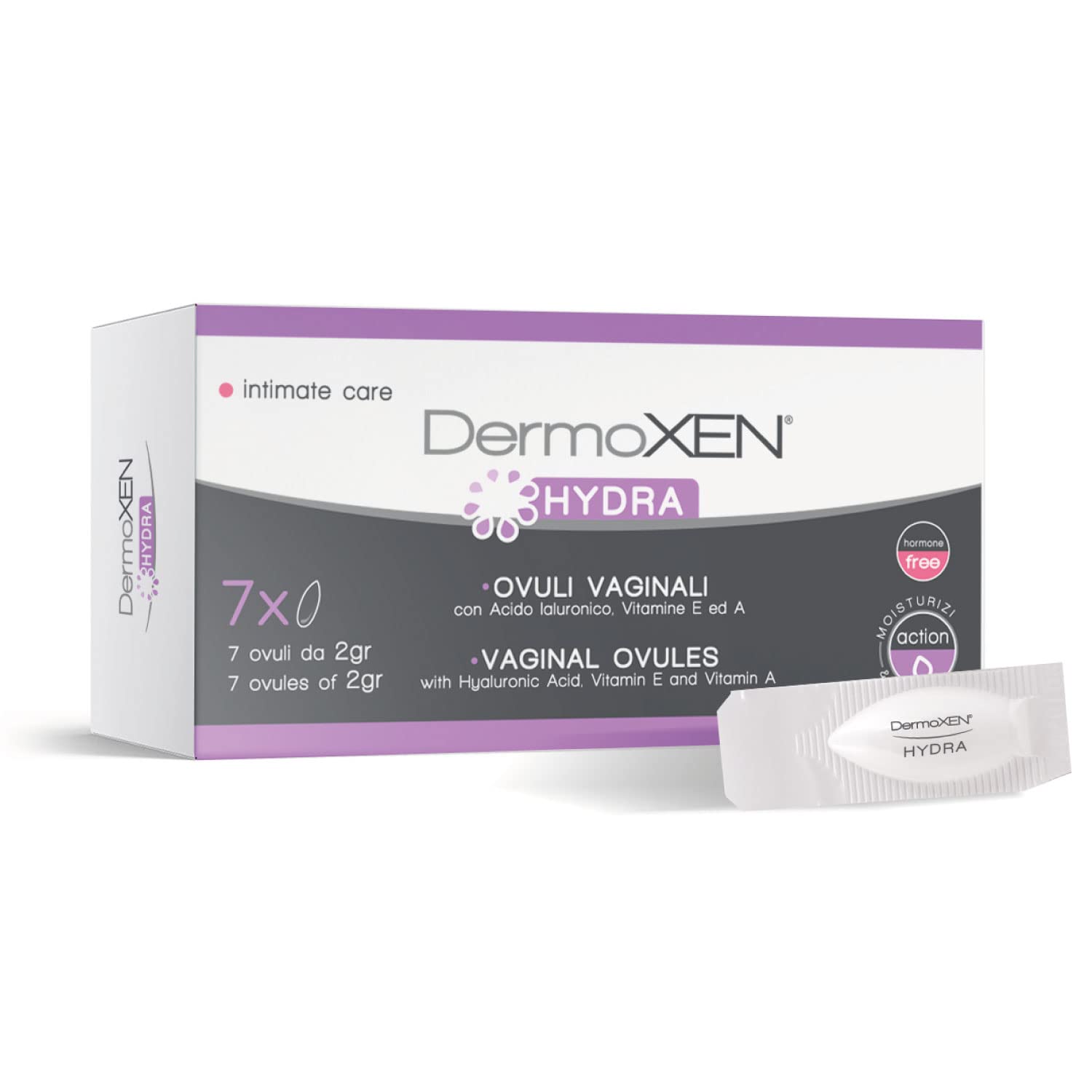 dermoxen-hydra-ovuli-vaginali-per-secchezza-intima-con-acido-ialuronico-7-pz image 1