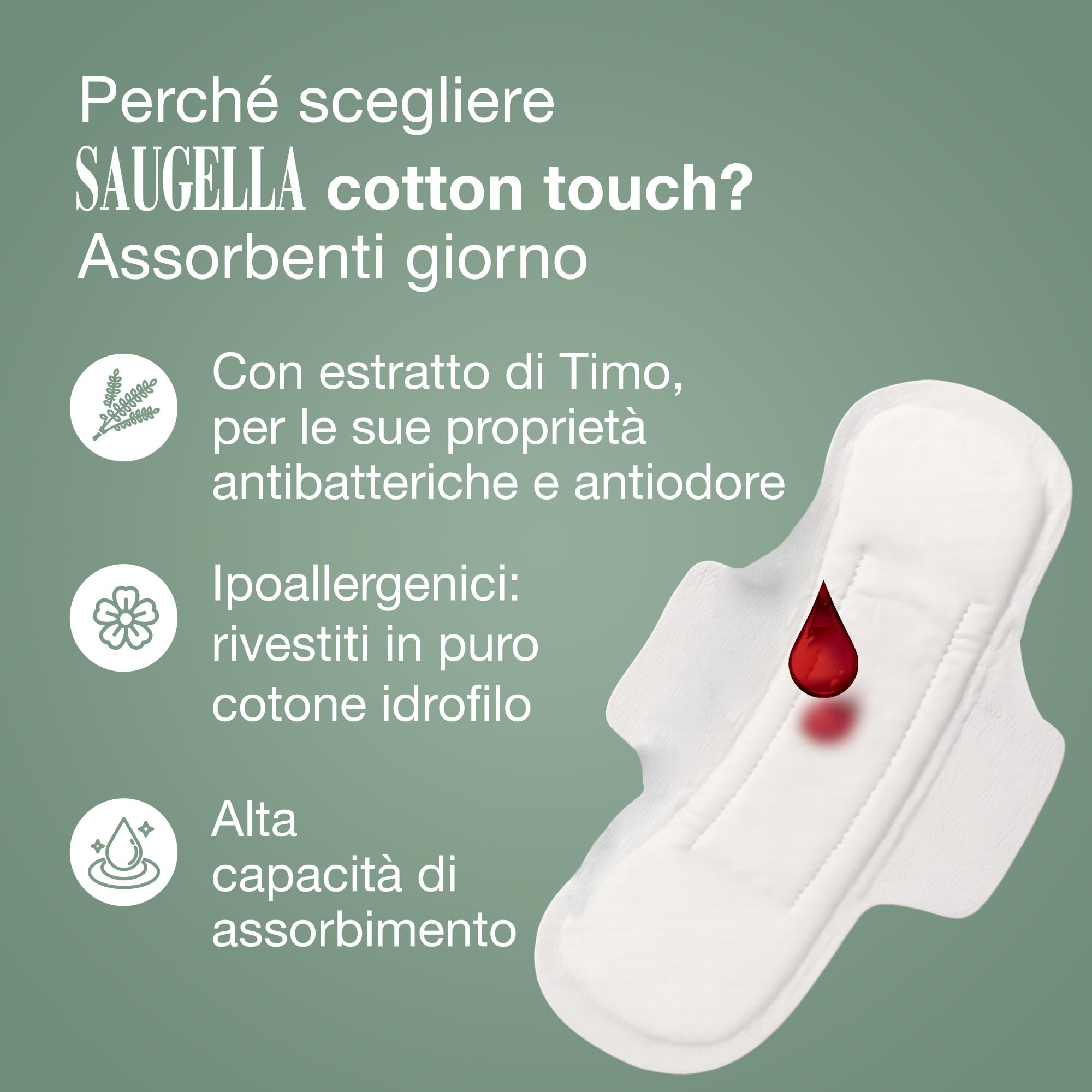 saugella-cotton-touch-giorno-assorbenti-cotone-con-ali-56-pezzi image 2