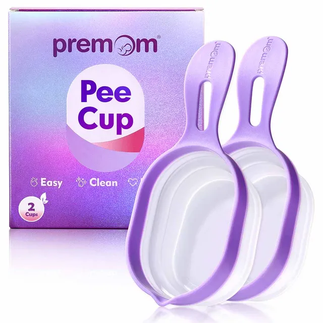 premom-2-pezzi-bicchierini-urina-pieghevoli-per-test-ovulazione-e-gravidanza image 1