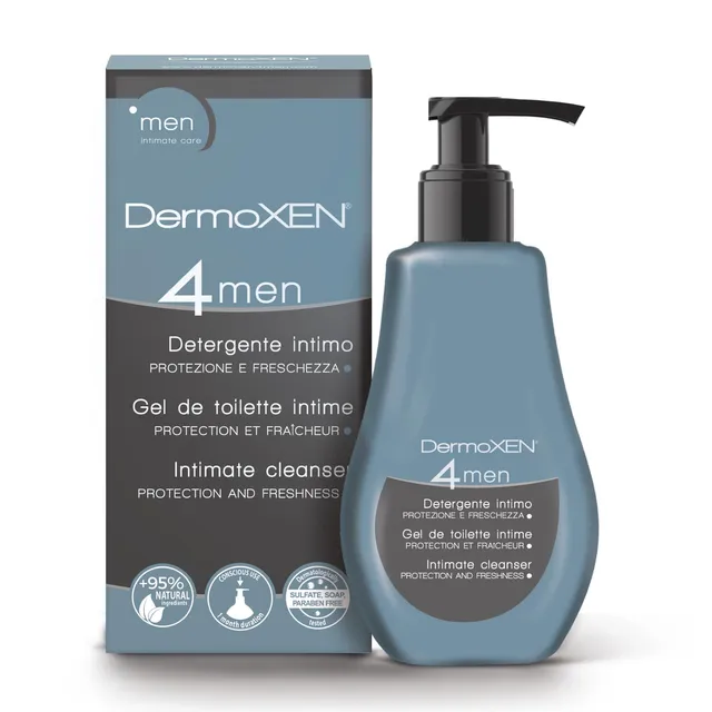 dermoxen-4men-detergente-intimo-uomo-antibatterico-antiodore-125-ml image 1