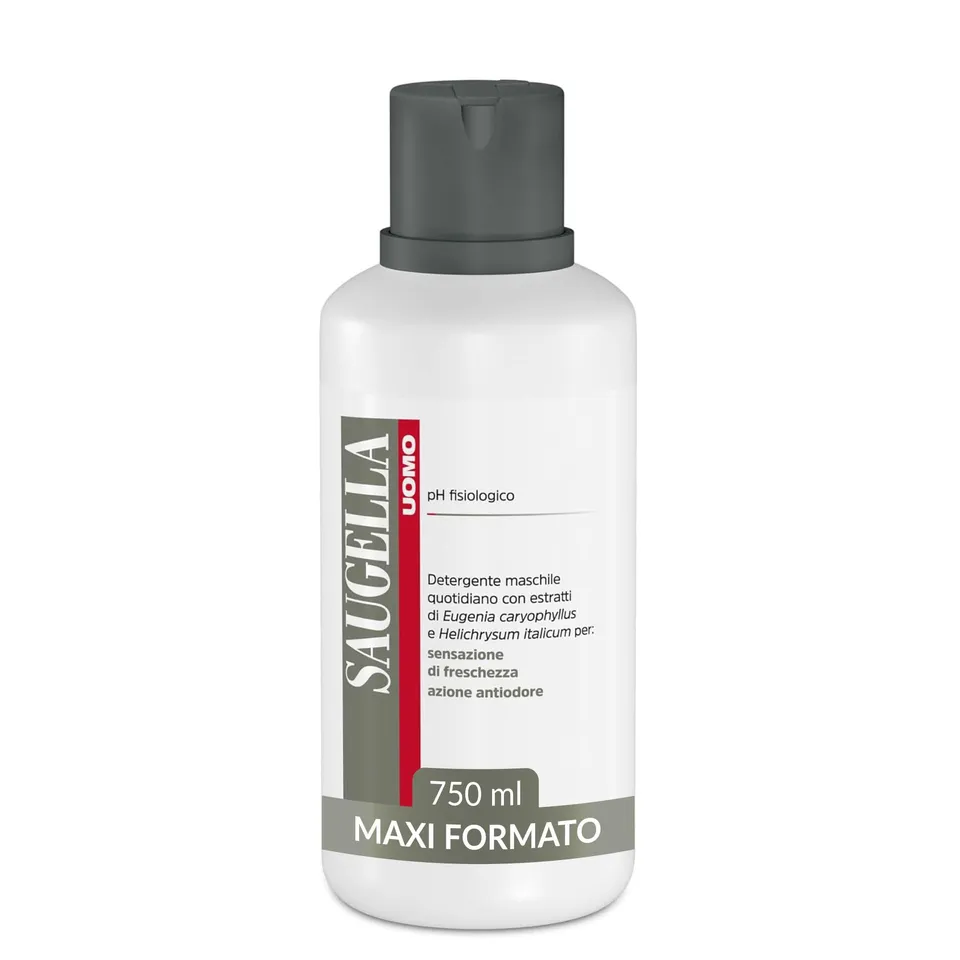 saugella-uomo-detergente-intimo-rivitalizzante-antiodore-750-ml image 1