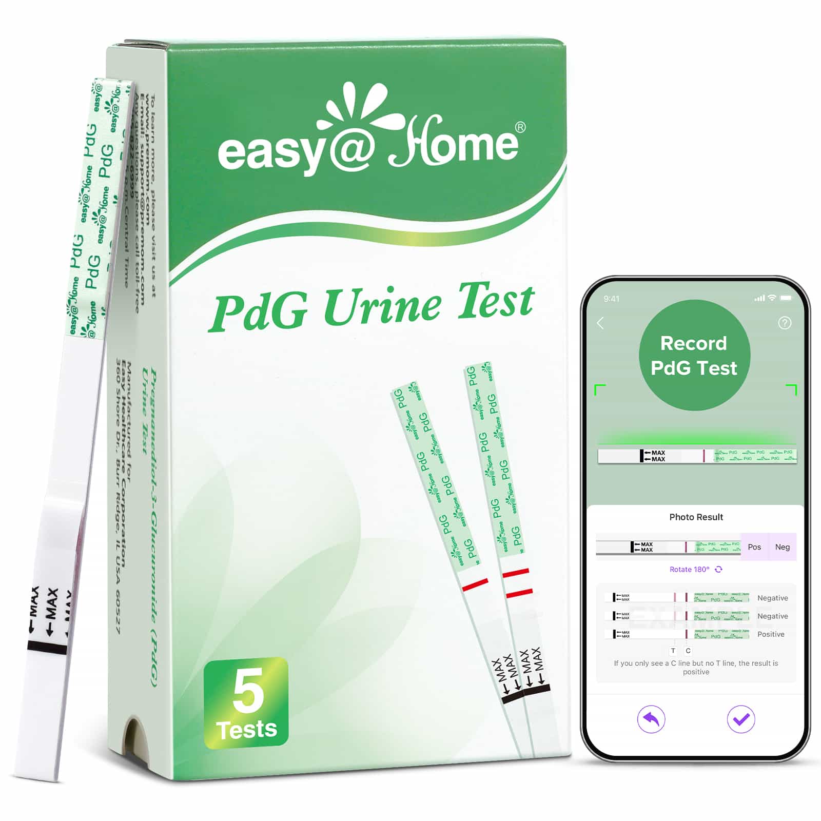 easy-home-strisce-test-pdg-progesterone-in-urina-conferma-ovulazione image 1