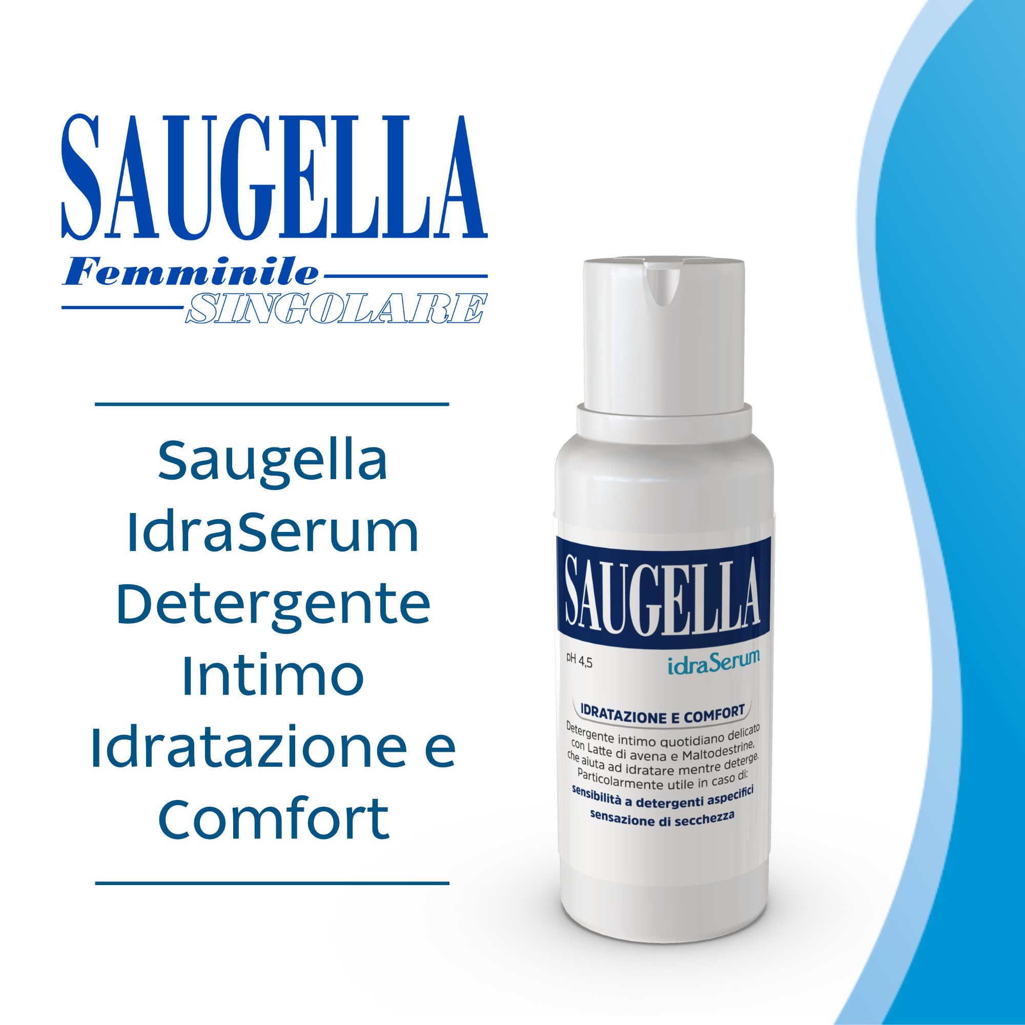 saugella-idraserum-detergente-intimo-ph-4-5-secchezza-200-ml image 2