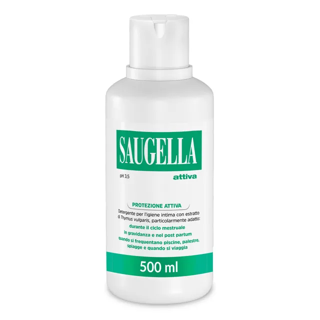 saugella-attiva-detergente-intimo-antibatterico-ph-3-5-2x500-ml image 1