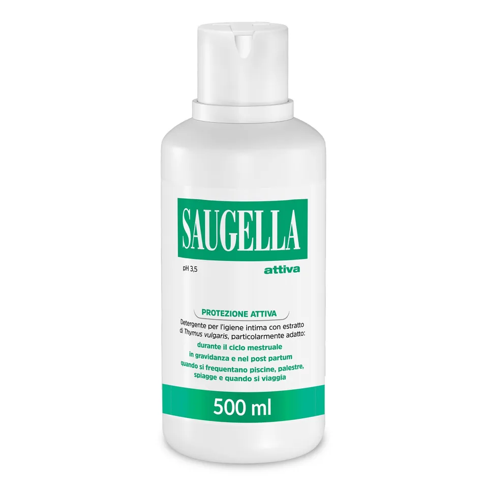 saugella-attiva-detergente-intimo-antibatterico-ph-3-5-2x500-ml image 1