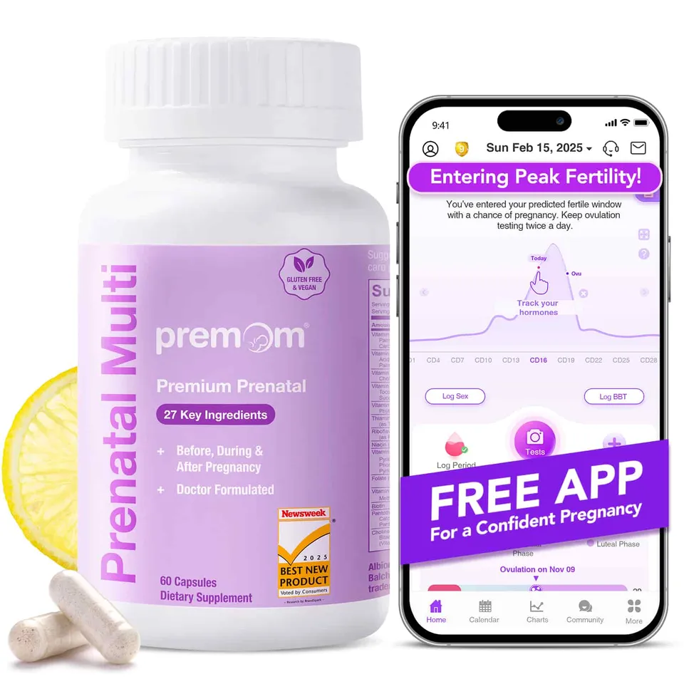 premom-multivitaminico-prenatale-donna image 1