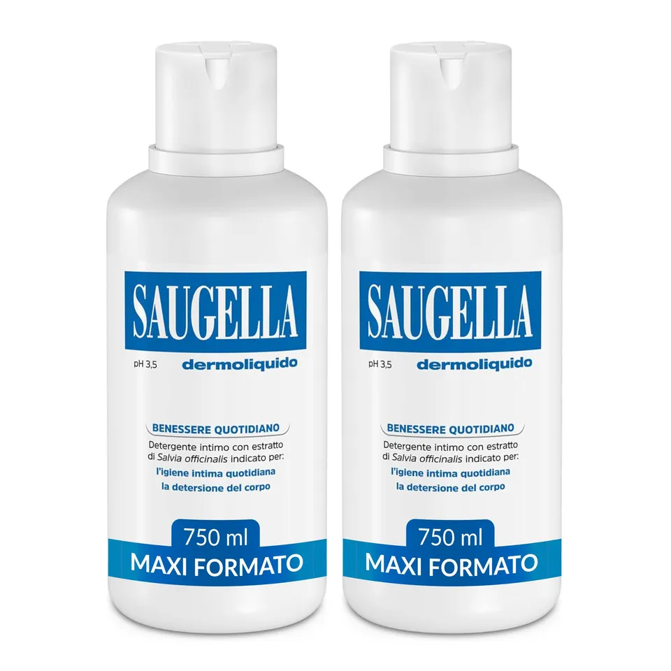 saugella-dermoliquido-detergente-intimo-ph-3-5-antiodore-2-x-750-ml image 1