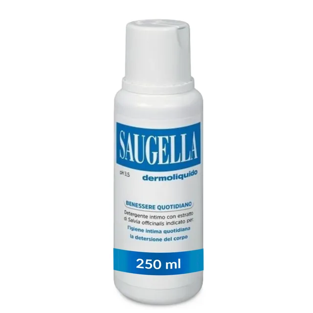 saugella-dermoliquido-detergente-intimo-quotidiano-ph-3-5-250-ml image 1